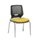 Cadeira Beezi 4 pés cromada